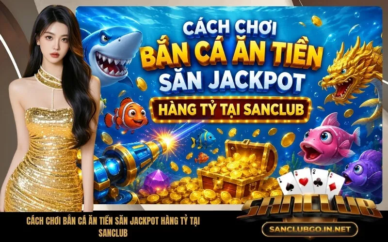 Cách Chơi Bắn Cá Ăn Tiền Săn Jackpot Hàng Tỷ Tại SanClub