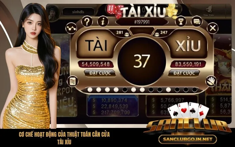 Cơ chế hoạt động của thuật toán cân cửa tài xỉu