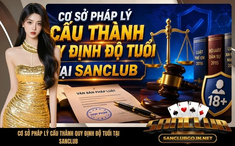 Cơ sở pháp lý cấu thành quy định độ tuổi tại SanClub