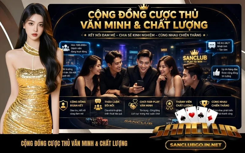 Cộng Đồng Cược Thủ Văn Minh & Chất Lượng