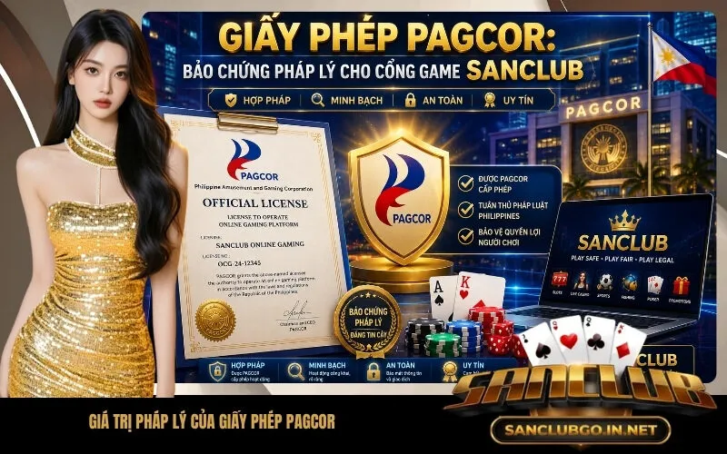 Giá trị pháp lý của giấy phép PAGCOR