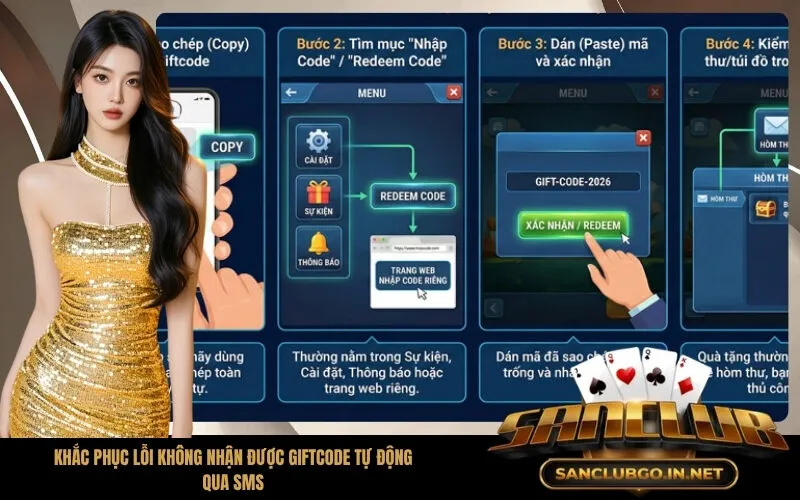 Khắc phục lỗi không nhận được giftcode tự động qua SMS