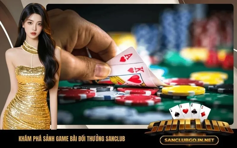 Khám Phá Sảnh Game Bài Đổi Thưởng SanClub Dành Cho Cược Thủ