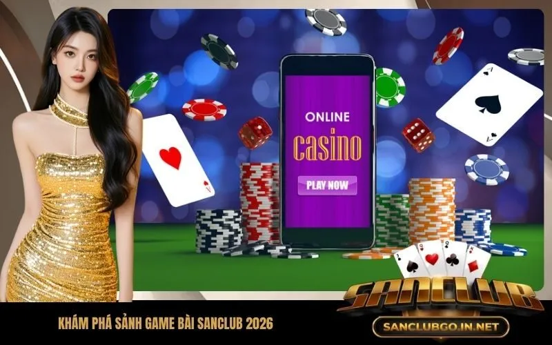 Khám phá sảnh game bài SanClub 2026 với hàng loạt siêu phẩm truyền thống