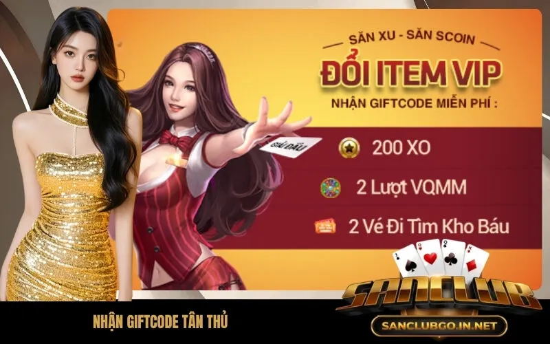 Nhận giftcode tân thủ