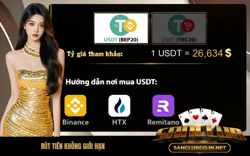 Rút Tiền Không Giới Hạn