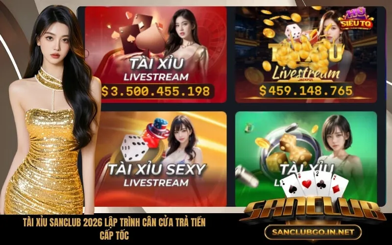 Tài Xỉu SanClub 2026 Lập Trình Cân Cửa Trả Tiền Cấp Tốc