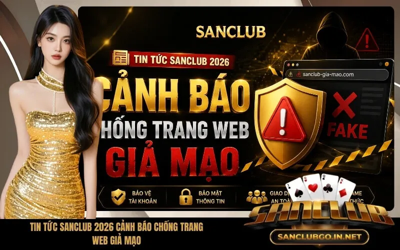 Tin Tức SanClub 2026 Cảnh Báo Chống Trang Web Giả Mạo