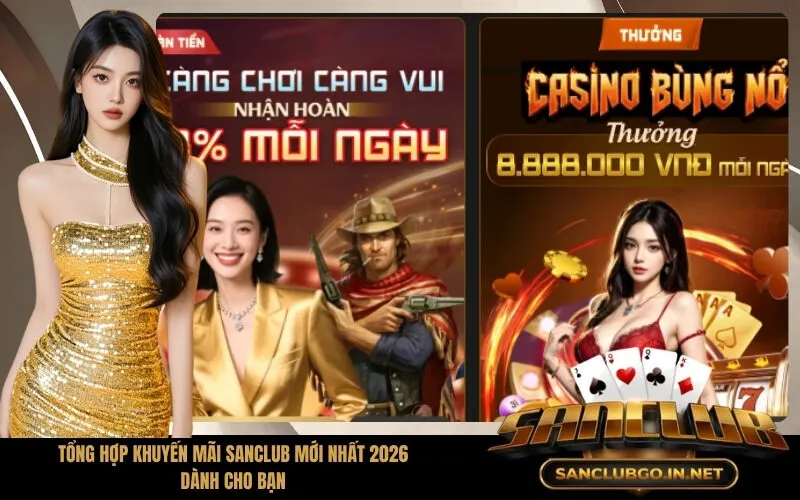Tổng Hợp Khuyến Mãi SanClub Mới Nhất 2026 Dành Cho Bạn