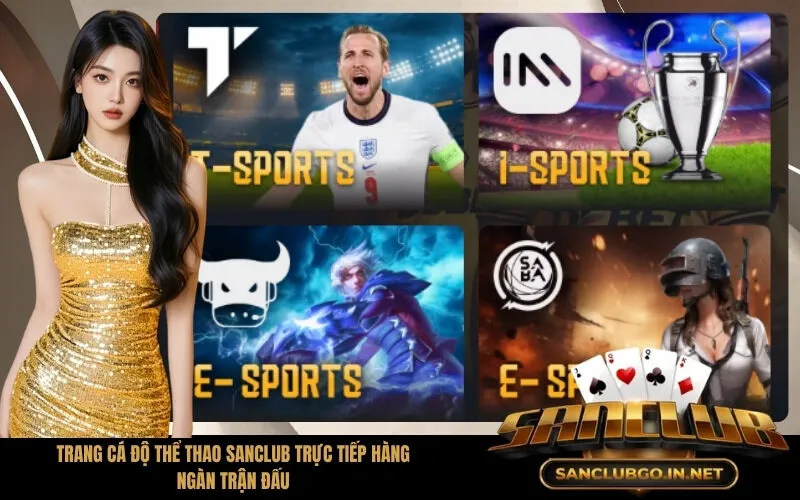 Trang Cá Độ Thể Thao SanClub Trực Tiếp Hàng Ngàn Trận Đấu