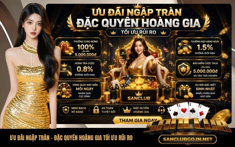 Ưu Đãi Ngập Tràn Đặc Quyền Hoàng Gia Tối Ưu Rũi Ro
